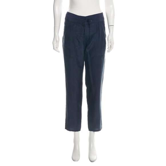Theory Pants - Theory Dunes Sidonia T Silk Habotai Pants